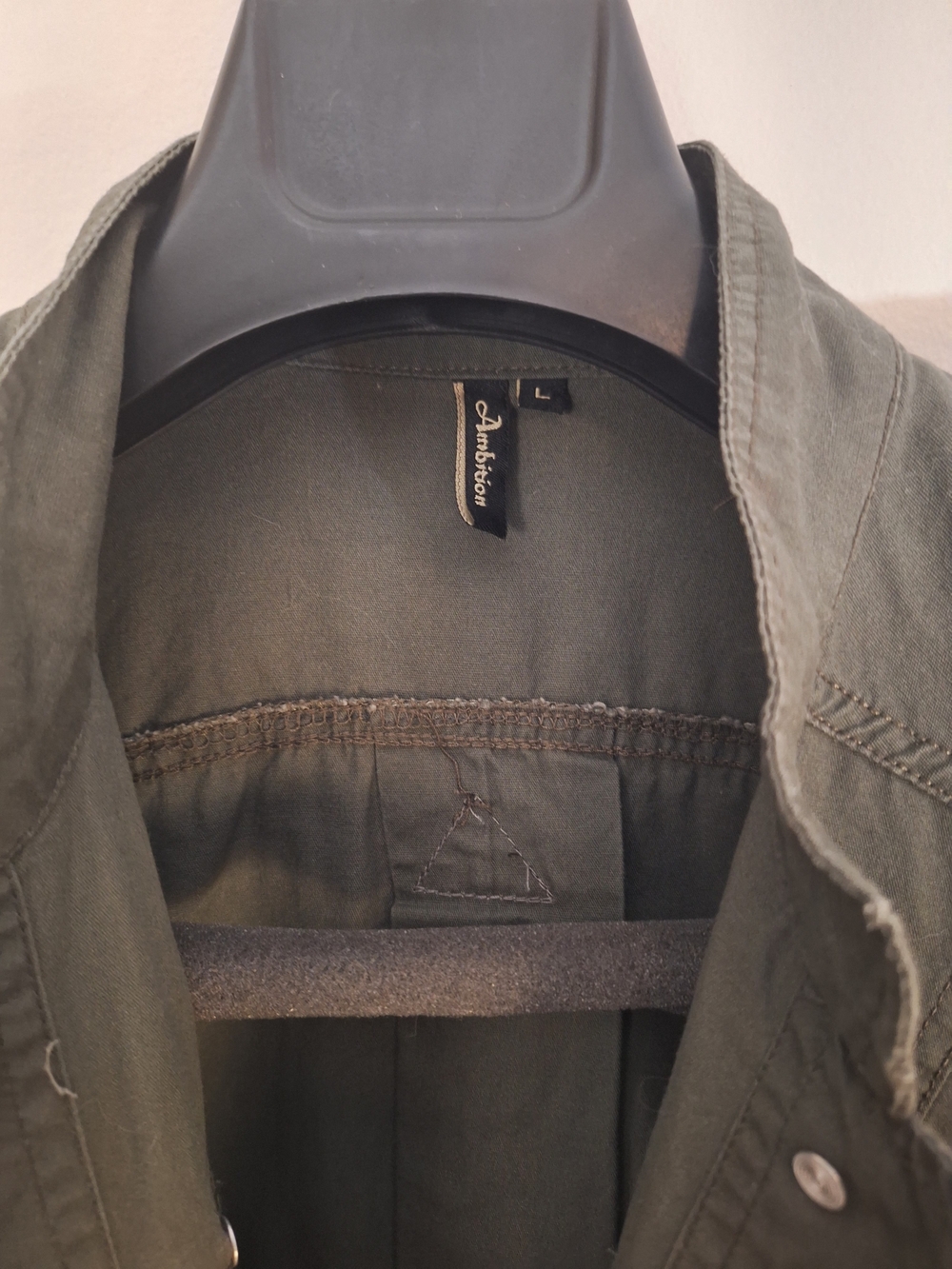 ambition Olive Green Military Field Jacket L